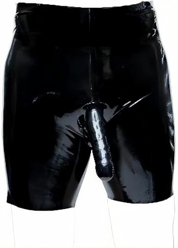 Shorts de látex para ciclismo para hombre miniatura 1