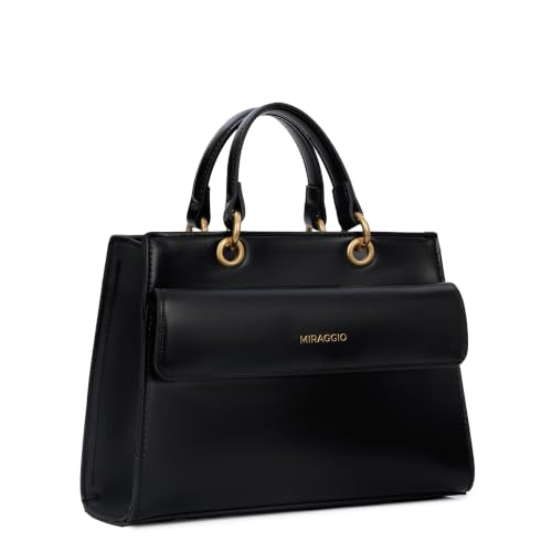 Image of Miraggio Maude Satchel Handbag For Women | Women Top Handle Purse