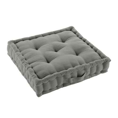 Acomoda Textil Cojín de Suelo Acolchado con Asa de Transporte.