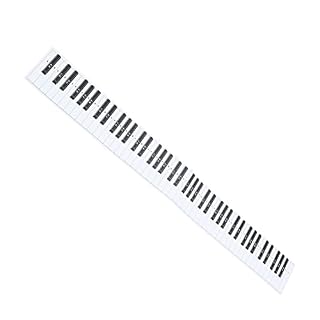 ibasenice 3 Pcs 88 Schéma De Clavier De Piano Tableau De Formation Au Clavier Autocollants Pour Clavier De Piano Accessoires De Piano Papier De Simulation De Doigt De Piano Autocollants De - Les Beatles, Paul McCartney, John Lennon, RIngo Starr, George Harrison