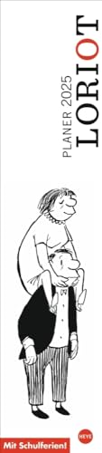 Loriot Planer 2025: Humor und Organisation in einem praktischen Kalender mit Loriots besten Motiven. Wandkalender 2025 zum Eintragen, mit viel Platz für Termine.