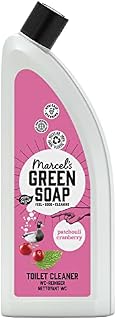 Marcel's Green Soap - Toilet Cleaner Patchouli & Cranberry - Kill bacteria and leave a fresh scent without bleach - 100% Eco friendly - 100% Vegan - 97% Biodegradable - 750 ML