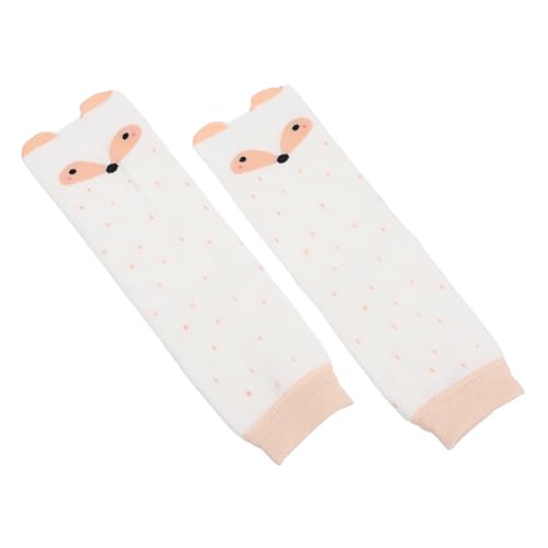 Garneck Thickened Cartoon Leg Warmers and Crawling Knee Pads Protector with Strong Elasticity Warm and Durable Elbow Cushion Socks for Boys and Autumn and Winter