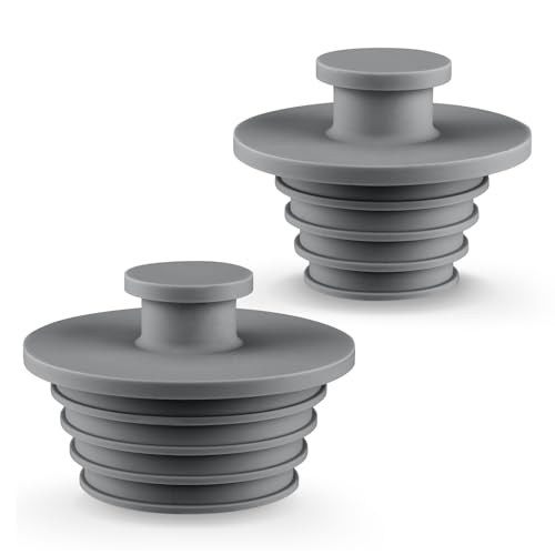 image for Aluvor Bathtub Stopper 2pcs Sink Stopper Tub Plug Bathroom Shower Drai