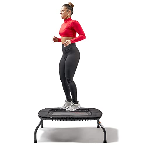 Sunny Health & Fitness 36" Mini Fitness Trampoline, Bungee-Style Rebounder - image 9