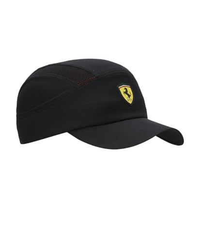 Image of Puma Unisex-Adult Ferrari SPTWR RCT Cap, Black, Adult (2400101)