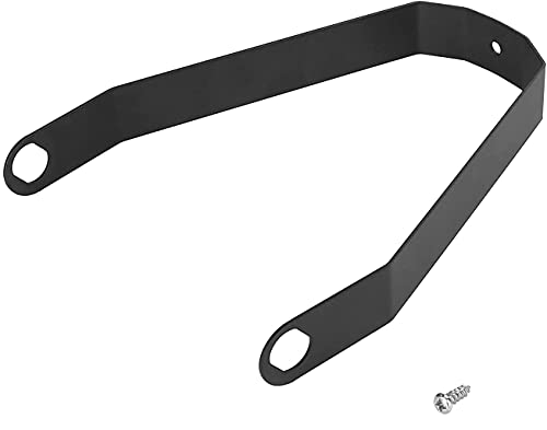 Natcoo Support Métallique de Garde-Boue Arrière pour Ninebot Max G30, Scooter-Accessoires de Pièces de Rechange (Noir) Cover
