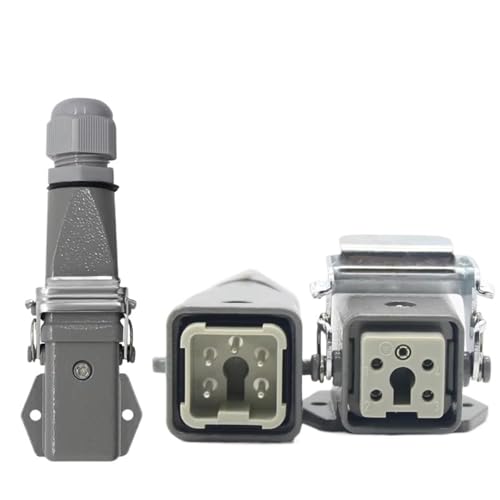Conector pesado 5 pines 10A 250V HA-005-3 miniatura 1
