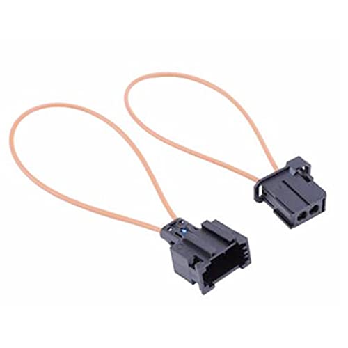 Tiardey 2Pcs Most Fiber Optic Loop Male & Female Connector Kit,Diagnostic Device Tool Navigation Systems Female/Male Adapter - Image 2