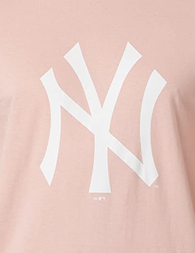 Camiseta básica New Era NY Yankees Masculino, Rosa, M