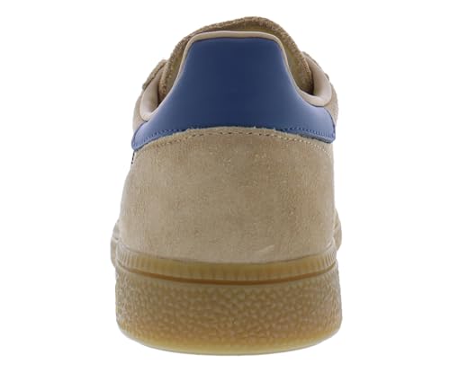 Image of adidas WARSAN /PRLOIN /Goldmt Men's Handball Spezial Warm sandstonePreloved Ink /Gold met. 13 US, Wide