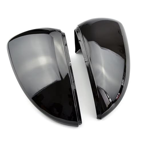 Compatible With For Sagitar 2012-2018 For Scirocco 2010-2013 For EOS �E�B���O �o�b�N�~���[�J�o�[�L���b�v �O���h�A ���A�r���[�P�[�X �V�F���g���� �o�b�N�~���[�V�F��(�u���b�N)