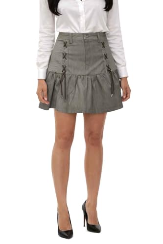 Jupe Orset-TD Diesel Black Gold en jean noir pour femme