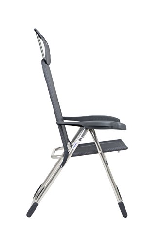 Crespo AL 213 Compact Folding Garden Chair Aluminium - Image 5