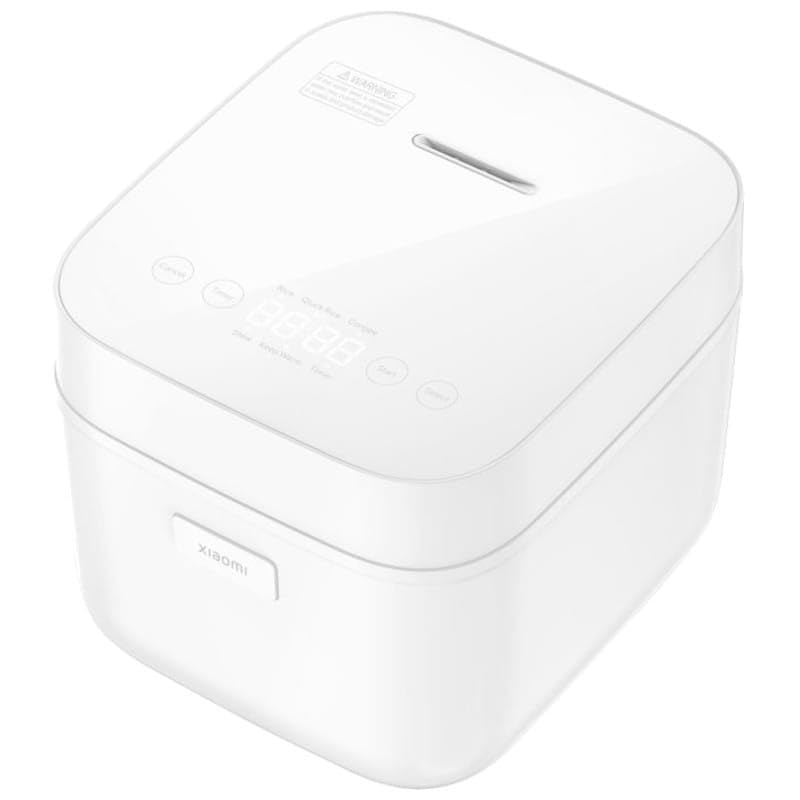 Xiaomi Multifunctional Rice Cooker, Arrocera Eléctrica de 1.5l, Cocción de arroz, Programación de la hora de preparación, Sensores de temperatura incorporados, Blanco