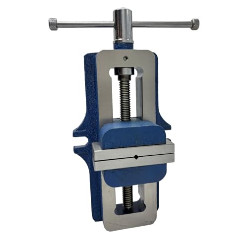 Image of Assorts 4" Self Centering Vice – Fixed Base, Heavy-Duty Cast Iron Engineering Tool | 100 mm Jaw Width – Precision Milling & Drilling Vise