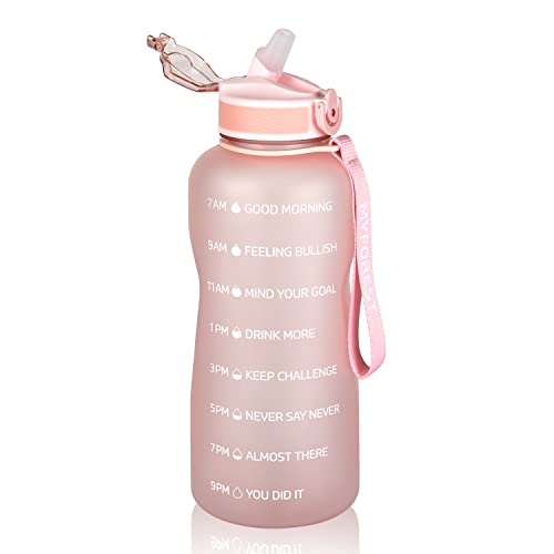 MYFOREST Gourde de sport rose givré 2,2 l Cover