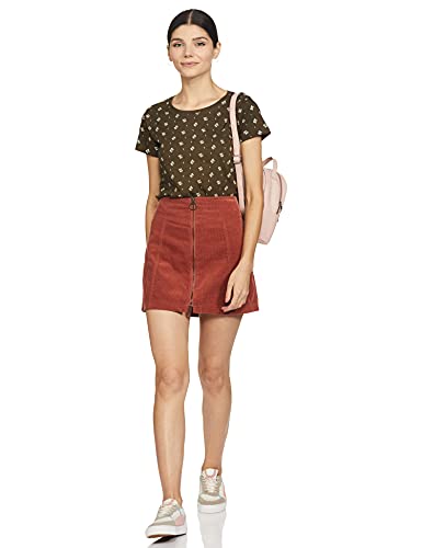 Image of Basic round neck graphic tee