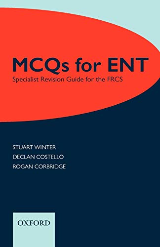 Image of MCQS for ENT: Specialist Revision Guide for the FRCS