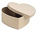 Paper Mache Heart Shaped Box - (7-1/2