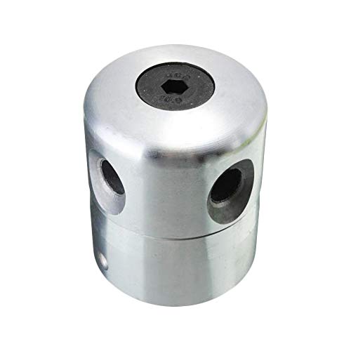 KEISL Mowing Head,Aluminum Grass Trimmer Head With 4 Lines Brush Cutter Head Lawn Mower Accessories Cutting Line Head for Strimmer Replacement (as shown)