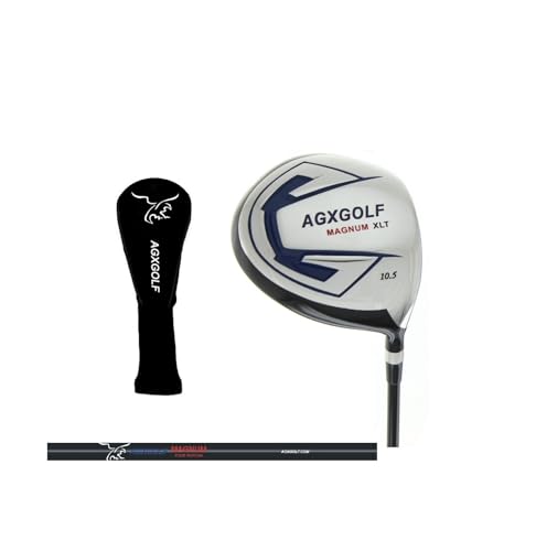 Right Men's Executive Golf Club Set; Extra Tall (+2 Inch); 460cc Driver, Fairway Wood & Utility Club, Irons, Putter + Bonus Sand Wedge USA Built.