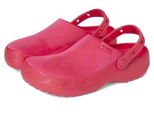 Image of Crocs Unisex-Adult Classic Crafted Canvas & Suede Clogs