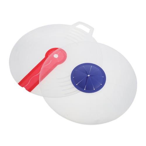 Cabilock 2pcs Splash Splatter Guard for Mixing Bowls Kitchen Tool for Whipping Kneading Dough and Colors