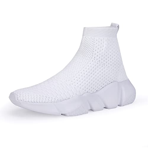 Image of Hetios Girls Sneakers Running Shoes High-Heeled Socks Shoes Boys Athletic Sneakers Kids Sock Shoes (Toddler /Little Kid /Big Kid)