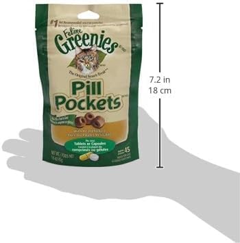 Greenies Pill Pockets Premios para Gatos Sabor Salmón 4 uds. miniatura 9