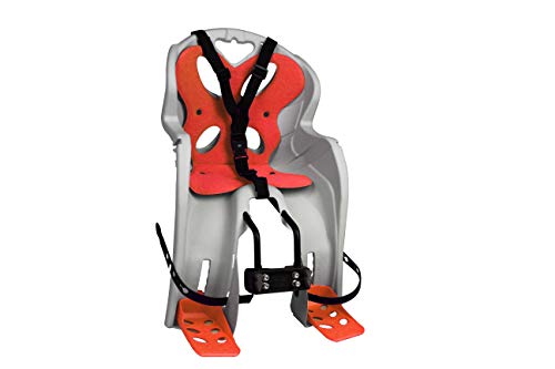 'Nfun Lustiger Vordersitz mit Rahmenbefestigung Unisex Kinder, grau/rot, Einzigartig Cover