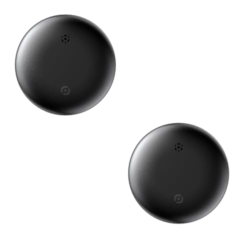 2 Pack Air Tags - Apple Tracker Tags, Works with Apple Find My, Key Finder Bluetooth Tag for Wallet, Keys, Luggage (Android Not Support)