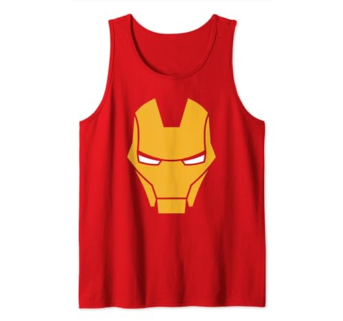 Débardeur Iron Man Classic Big Face pour silhouette athlétique