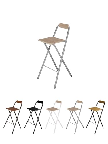 Taburete Plegable Alto Cocina Marca Jardin202