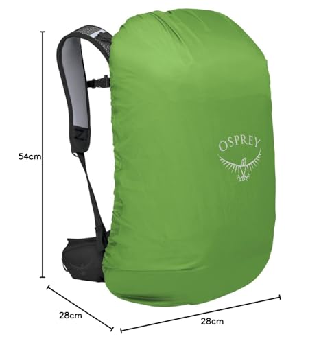 Osprey Hikelite Unisex Rucksack, 18L, Black, O/S