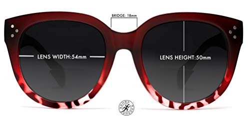 SAMBA SHADES Bifocal Sunglasses for Women Oversized Built In Reading Lenses- Round Readers Under the Sun3