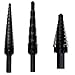 Irwin Tools IRWIN Step Drill Bit Set, 3-Piece (10502ZR)