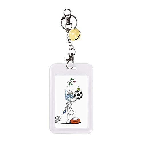Étui carte de crédit jaune Sports Mummy Horus ballon de football
