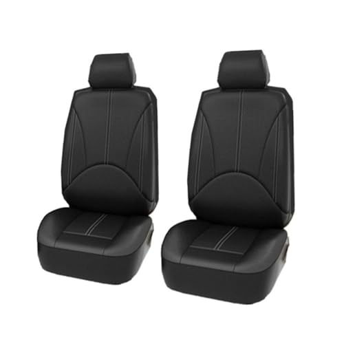 Housse de siège de voiture universelle noire pour berline