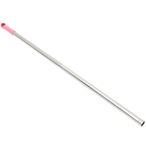 SHINEOFI Palo de Escoba de Acero Inoxidable 19 MM Resistente para Limpieza Doméstica y Comercial Mango de Repuesto Desmontable Acabado Suave Accesorio Compatible para Color Aleatorio