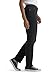 Lee Women's Relaxed Fit Straight Leg Jean, Black Onyx, 12 Petite