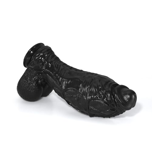 Image of Huge Thick Dildo Adult Toys 3.7'' Diameter, 10.8'' Big Fat Giant Dildos Butt Plug Sex Toy for Anal Stretcher, Realistic Analdildo for Advanced Player P Spot Stimulation