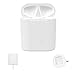 Produktbild Kabelloses Ladecase für Airpods kompatibel mit AirPods 1 2 mit Neuester Bluetooth-Synchronisationstaste, Eingebauter Smart-Chip-Vollladung für Air Pods 4 5 Mal (Nur AirPods Ladecase)
