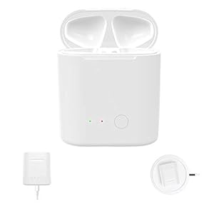 Draadloze oplaadcase voor airpods, compatibel met AirPods 1 2, met de nieuwste bluetooth-synchronisatietoets, ingebouwde…