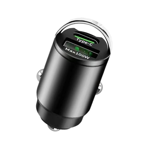 Caricatore 'auto USB | Splitter caricatore di auto da 100 W | Accensione All-Metal USB CCAR Accendino più leggero Charrger | Hub di ricarica del veicolo ideale per telefoni, tablet e esigenze di a