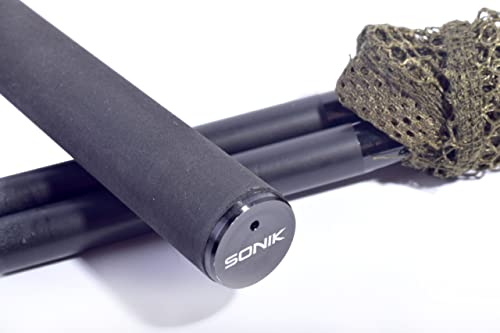 Sonik NEW Xtractor 42 Inch Landing Net (T44) - Transport Length 44 Inches (CC0004), Grey, 44 inches (127cm) - Image 2