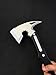 VBM Blades Handmade Resident Evil Requiem Leon's Hatchet with Leather Sheath - RE9 Full Tang Stainless Steel Axe - Leon Kennedy Axe Replica - (Requiem Hatchet)