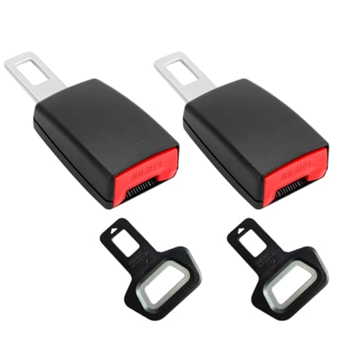 CULEO Cinturones de seguridad,Adaptador de extensión de cinturón de seguridad para automóvil de 4 piezas, adecuado para la mayoría de los automóviles