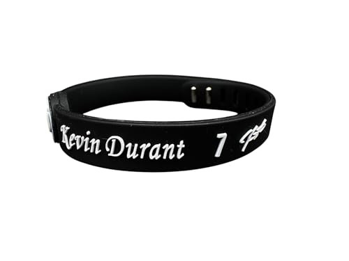 Image of Basketball Legend Wristband Curry Tatum Doncic Morant Iverson Wade Durant Rose Edwards Giannis - Adjustable Silicone Bracelet Sports Fan Collectible Gift for Men Women Teens Lovers and Collectors