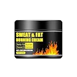 Sweat & Fat Burning Cream,Belly Fat Burner Sweat Enhancer,Slimming Massage Cream,Burns Cellulite on Thighs,Legs,Abdomen and Buttocks，Suitable for Both Men and Women,4.23 OZ